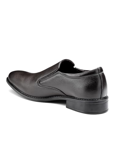 Image of Lee Cooper LC1474E2R Men's Lightweight Leather Shoes | Comfortable, Stylish Slip-On Formal Footwear for Office, Business 40EU 6UK