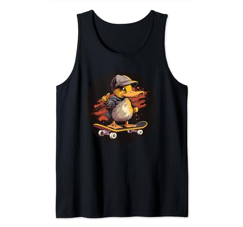 Patinador Swag Duck Camiseta sin Mangas