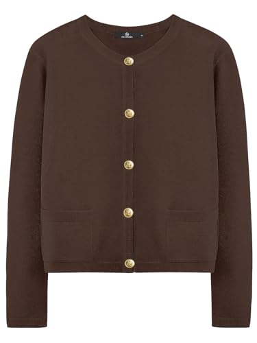 LILLUSORY Women Cardigan Sweaters Fall Outfit Clothes Fashion Cropped Jackets