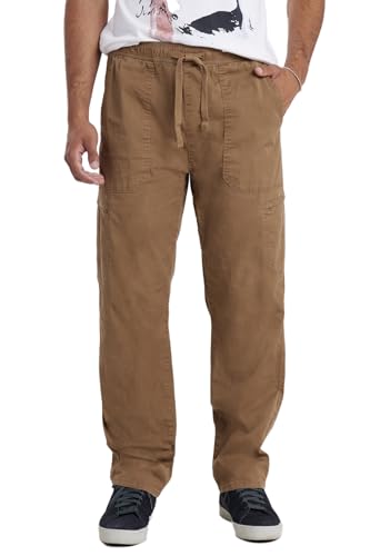 UNIONBAY Men's Oliver Stretch Twill Pull on Elastic Waist Pant