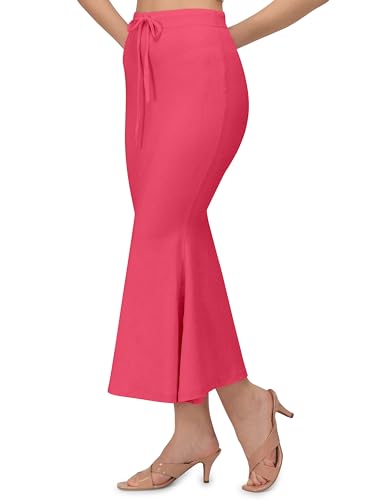 Image of Mehrang Stretchable Saree Shapewear Petticoat for Women, Cotton Blended,Petticoat,Skirts for Women,Shape Wear Dress for Saree