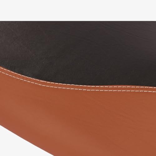 Image of Favourite Auto Seat Cover - Dual Coloured with Pro Leather Finish for Ola S1 Pro, Air, X+ (Black & Tan)