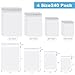 Geyoga 240 Pieces 4 Size Clear Plastic Cello Bag Resealable Self Sealing Cellophane Bag for Candy Cookies Decorative Wrapper (3 x 5 Inch, 4 x 6 Inch, 5 x 7 Inch, 6 x 9 Inch)