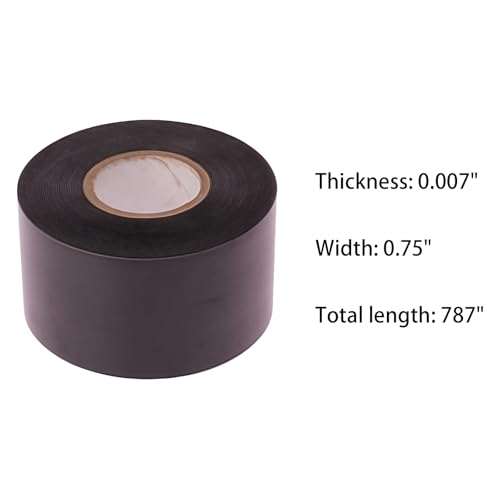 Image of 3 PCS Black Electrical Tape, 3 /4 inch x 66ft, Waterproof, Professional Grade PVC Electric Tape for Wire Insulation, Electrical Tape for Resistant to Abrasion, Moisture, Corrosion, Alkalies