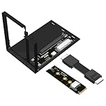Goufride F9G-F9934-F4C-BK7 EGPU OCuLink GPU Dock M.2 NVMe to Oculink Adapter with Oculink Cable ATX Type PCIe4.0 64Gbps 25CM