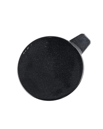LIMBQS Front Tow Hook Cover for Tesla Model Y 2020-2023 Only, Front Bumper Hook Covers, Tow Hitch Cap OEM Replacement（Black）