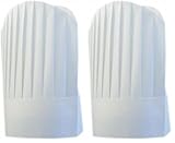 GarcÃa de Pou 10 Unités - Toques Continental Chefs Round Top 31 cm Blanc Airlaid...