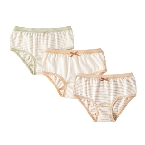 GZMM Girls Underwear Organic Cotton Panties Toddler Kids Briefs