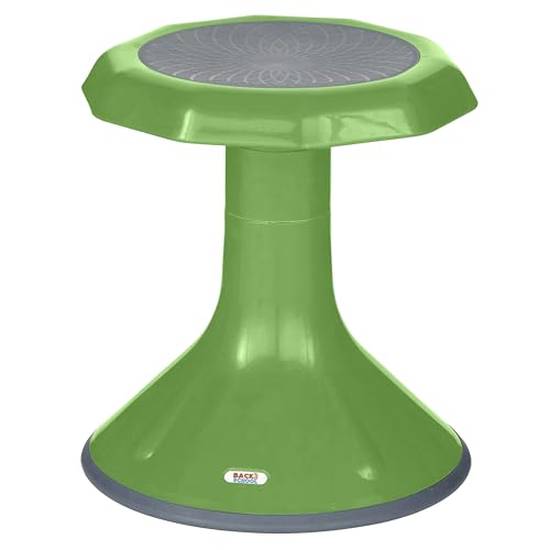 Image of Back2School Express Wobble Sensory Stool, 15in Seat Height, Flexible Seating, Grassy Green
