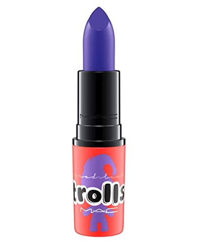 Mac Lipstick/Good Luck Trolls 'Midnight Troll' 0.1oz/3g New In Box