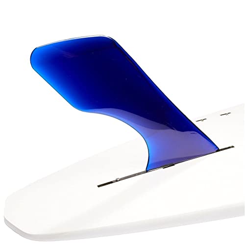 DORSAL Hatchet Surf Fins for SUP Longboard Surfboard Center Fin Blue 10 Inch Polycarbonate