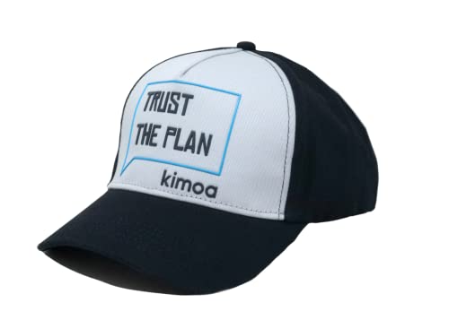 Kimoa Casquette Trust The Plan Baseball Mixte, Bicolore, Taille Unique