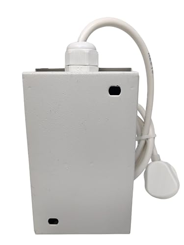 Image of EV Charging Safety Device | 16A MCB + Surge Protection | for Ather /Ola /TVS & Other 6A Type-D EV Charger Plugs | Metal Enclosure | Safe EV Charging Extension Box (1 Meter Cable)