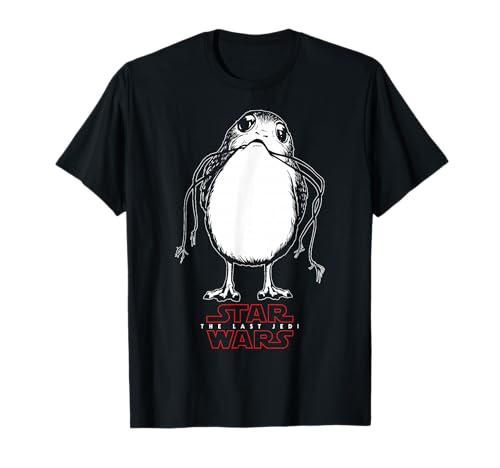 T-shirt Star Wars cadeau original anniversaire motif Porg épuré