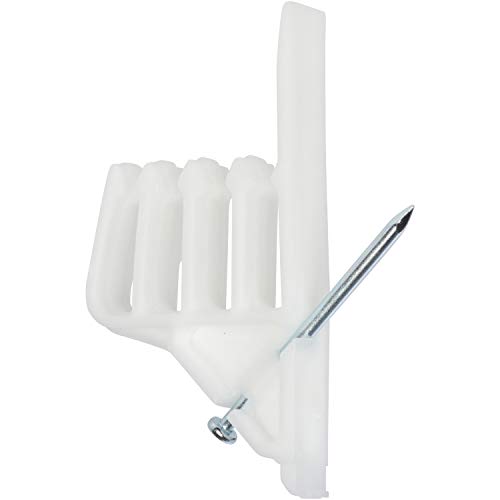 Morris Products Cable Stacker – Secure Hold for Non-Metallic Cables, CATV, Telephone, Instrumentation, Security Cables – Polypropylene – Easy Installation – Pack of 25