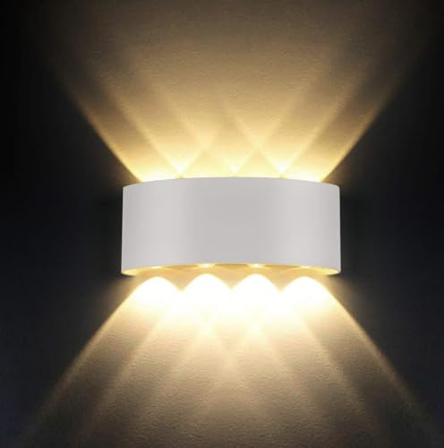 Sobrovo Lampada da parete,Moderno 8W LED Interni Applique da...