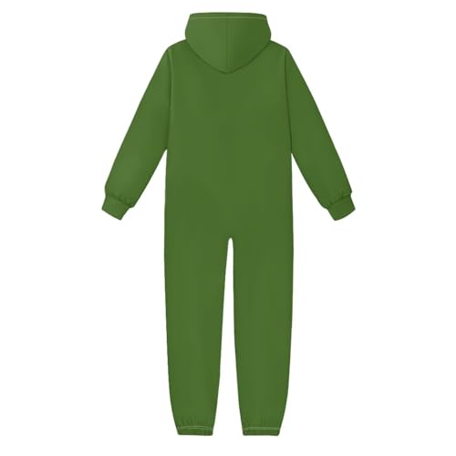 Boys Long Sleeve Jumpsuits One Piece Suit for Boys Kids 7-14Y Crewneck Hoodie Romper with Zipper Casual Jumpsuit4