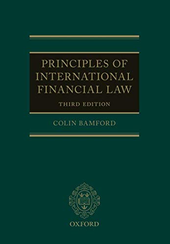 Télécharger Principles of International Financial Law PDF