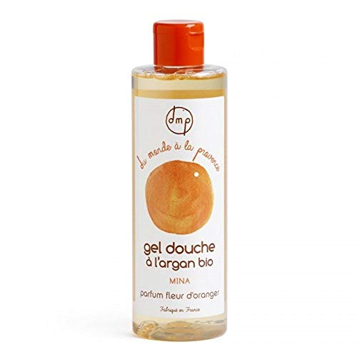 dmp - Gel douche à l’argan bio Fleur d'Oranger 250mL - Parfum fleur d’oranger - Made in Provence - Made in France