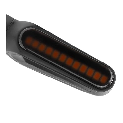 Clignotant moto LED 8mm avec indicateur ambre fluide et étanche