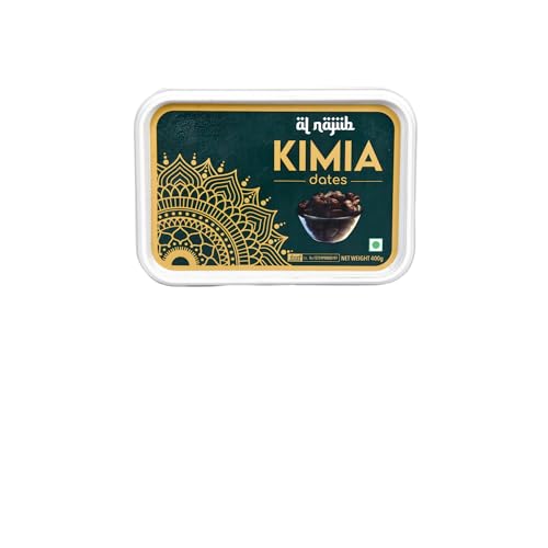 Image of Al Najiib Kimia Original Dates 400g (Pack of 1) | Arabian Dates | Premium Dry Fruits | All-Natural | No Added Sugar | No Preservatives | Khajur /Khajoor /Khejur