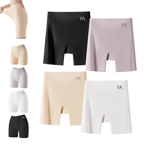 Beautykomi Underwear, Beauty Komi Women High-Waist Ice Silk Underwear with Tummy-Control Hip-Lifting,3-in-1,7A-Grade