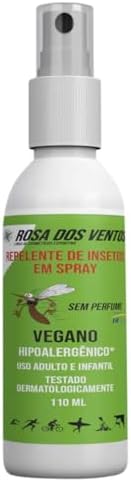 Repelente Spray 10 horas de proteção 110 ml - Rosa dos Ventos