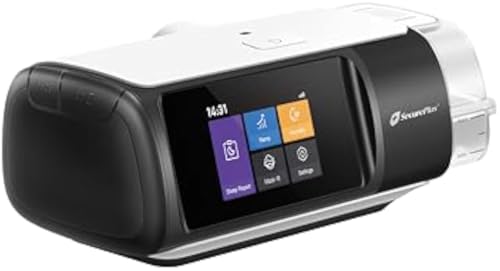 CPAP Machine 3.0 juego automático de máscara facial completa cpap, adecuado para apnea del sueño, adecuado para familias y viajes