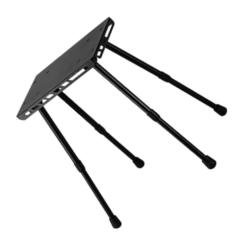 Table pliante portable fer noir petite table camping randonnée