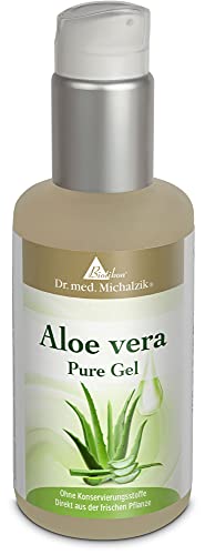 Gel de aloe vera 100% puro refrescante para el cuidado diario corporal tras el sol o afeitado