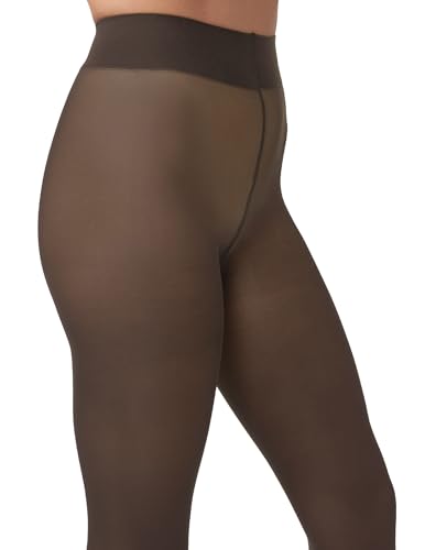 Image of HUE Women's Opaque Sheer to Waist Tights 40 Denier Soft High Waist Pantyhose