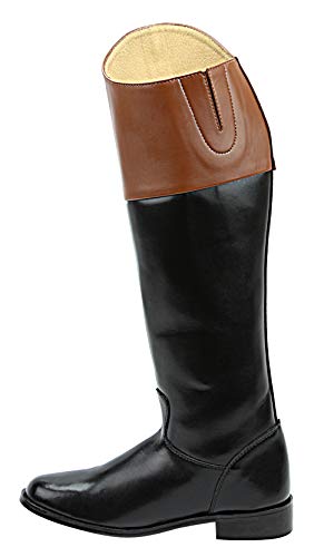 Royal Mens Man Fox Hunt Hunting Pull On Dress Dressage Boots Without Back Zipper Tan Top4