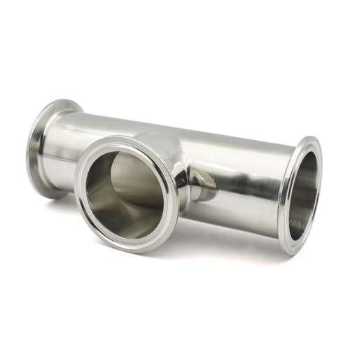 Junta en T de 51mm en acero inoxidable 304 para tuberías de dos pulgadas 3
