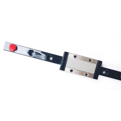 Rail linéaire noir MGN12 840 mm anti-jeu avec 2 chariots MGN12H pour axe CNC