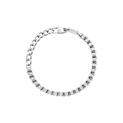 Breil Gioiello TJ3867 collezione CUBIC, BRACCIALI da UOMO in ACCIAIO colore ARGENTO misura UNICA con SENZA PIETRE