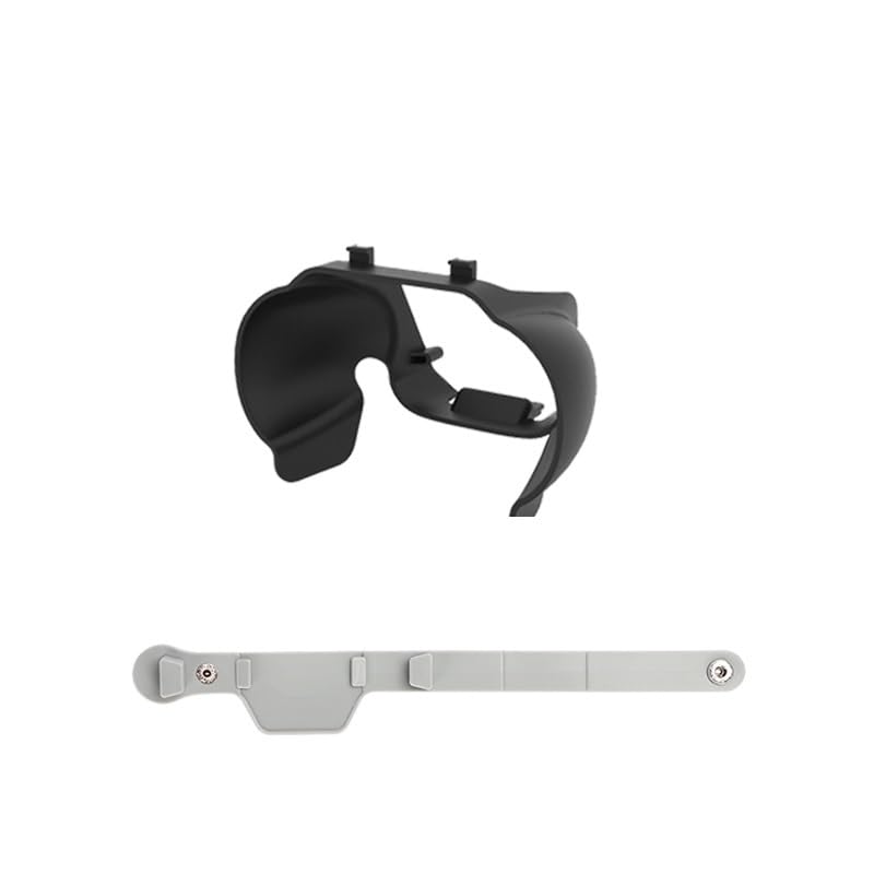 SwepS Lens Hood Gimbal Protective Cap Anti-glare Cover Sunshade Accessories for D-JI Air 2S/Mavic Air 2 UAV Camera(Set 1)