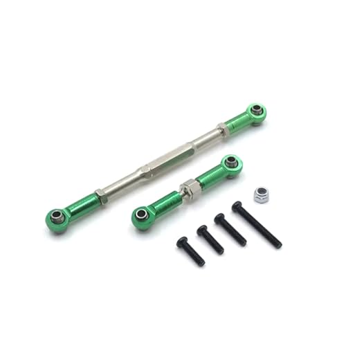 Lien de direction servo en métal pour WPL C14 C24 B16 B36 kit de mise à niveau durable vert