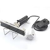 Máquina de sellado de bolsas de plástico, termoselladora para bolsas de Mylar, 7 niveles de ajuste de temperatura, con soporte antiescaldaduras, para bolsas de papel de 8 pulgadas, bolsas de