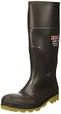TINGLEY Rubber 51244 15-Inch Steel Toe Cleated Knee Boot, Size 7, Brown
