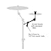 Gibraltar SC-CMBRA Medium Cymbal Boom Ratchet Assembly