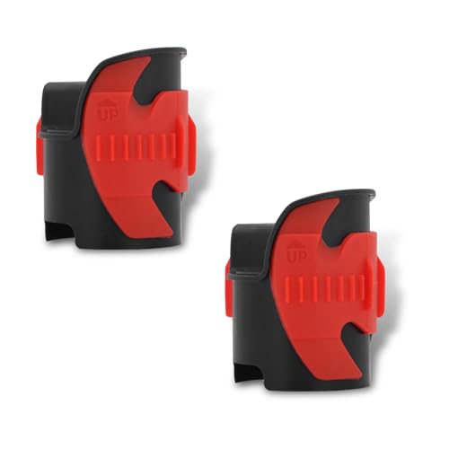 Image of 2 PCS Motorcycle Fork Seal Cleaner, Shock Absorbing Oil Seal Cleaning Tool, ABS Plastic Portable Maintenance Accessory, for Motorcycle Off-road Vehicle (Red)