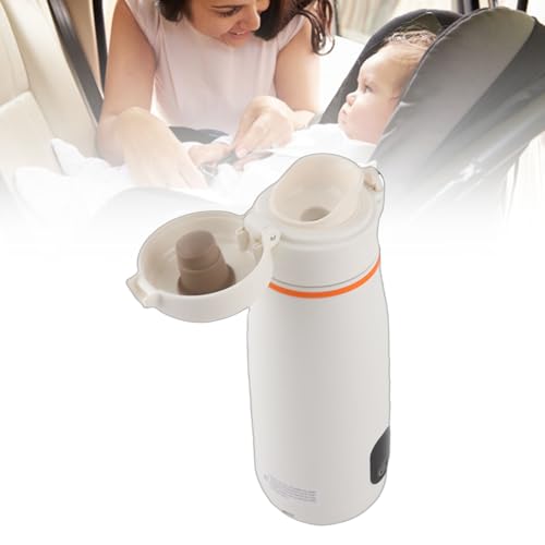 Pava eléctrica portátil Ejoyous 350ml acero inoxidable miniatura 6