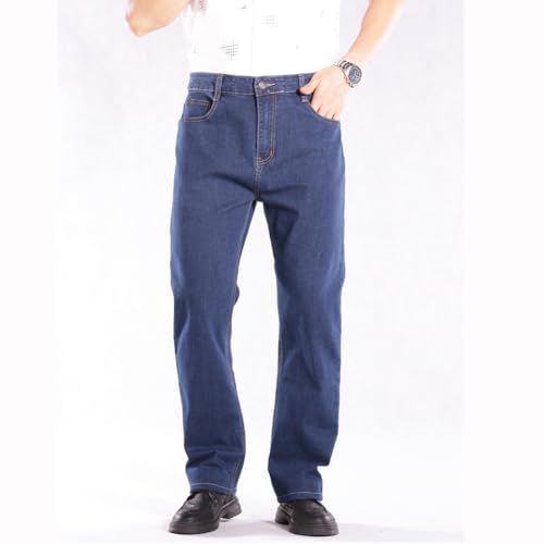 XYGJZ Mens Regular Fit Jeans Big and Tall Denim Pants2
