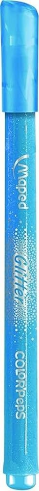 Maped Color'Peps Glitter 847110 Flamastry, Wielokolorowy, 10 sztuk
