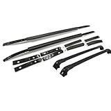 VREFOEAX Portaequipajes Barras 4 Uds. para Mitsubishi para Outlander 2022-2024 Raíles Techo Aluminio Barra Transversal Lateral Baca Portaequipajes