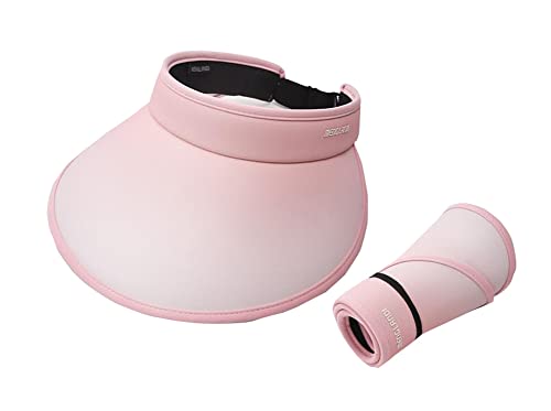 RYZGOJV Unisex Adults Summer Sun-Hat Outdoor UV Protection Cap Hat Wide Brim Summer Hat UPF 50+ Cool-Pink