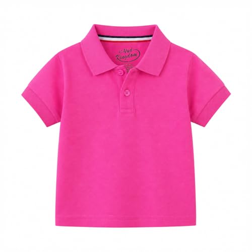 Image of Mud Kingdom Boys Polo Shirt Short Sleeve School Uniform Pique Polo Summer