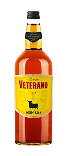 Osborne Veterano – Hochwertige Spirituose aus Spanien hergestellt nach dem Solera-Verfahren mit 30% vol. (1x 3,0l)