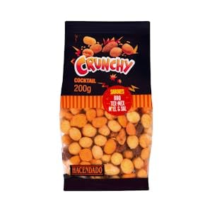 "Cocktail crunchy sabores Hacendado Paquete 200 g Pack 2"
