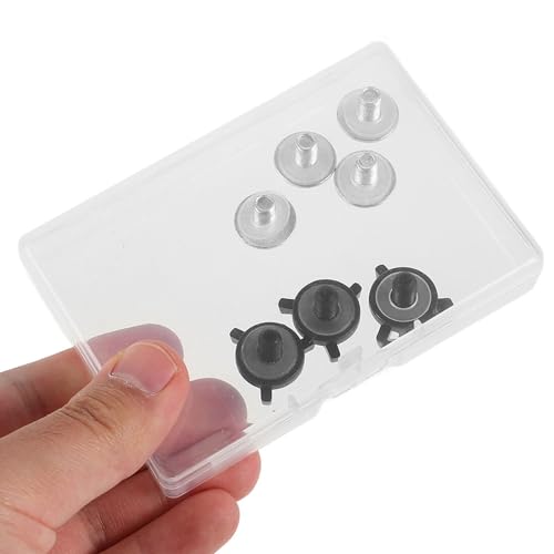 Tornillos para casco de motocicleta de 21 piezas kit de componentes negros y plateados TOPBATHY 4